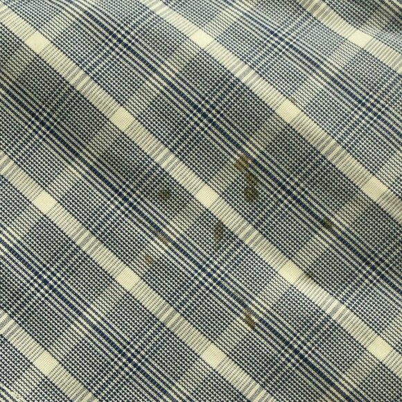 UNTUCKit Blue & White Plaid Wrinkle-Free Button-Down Shirt – Size XL Tall - Picture 12 of 16